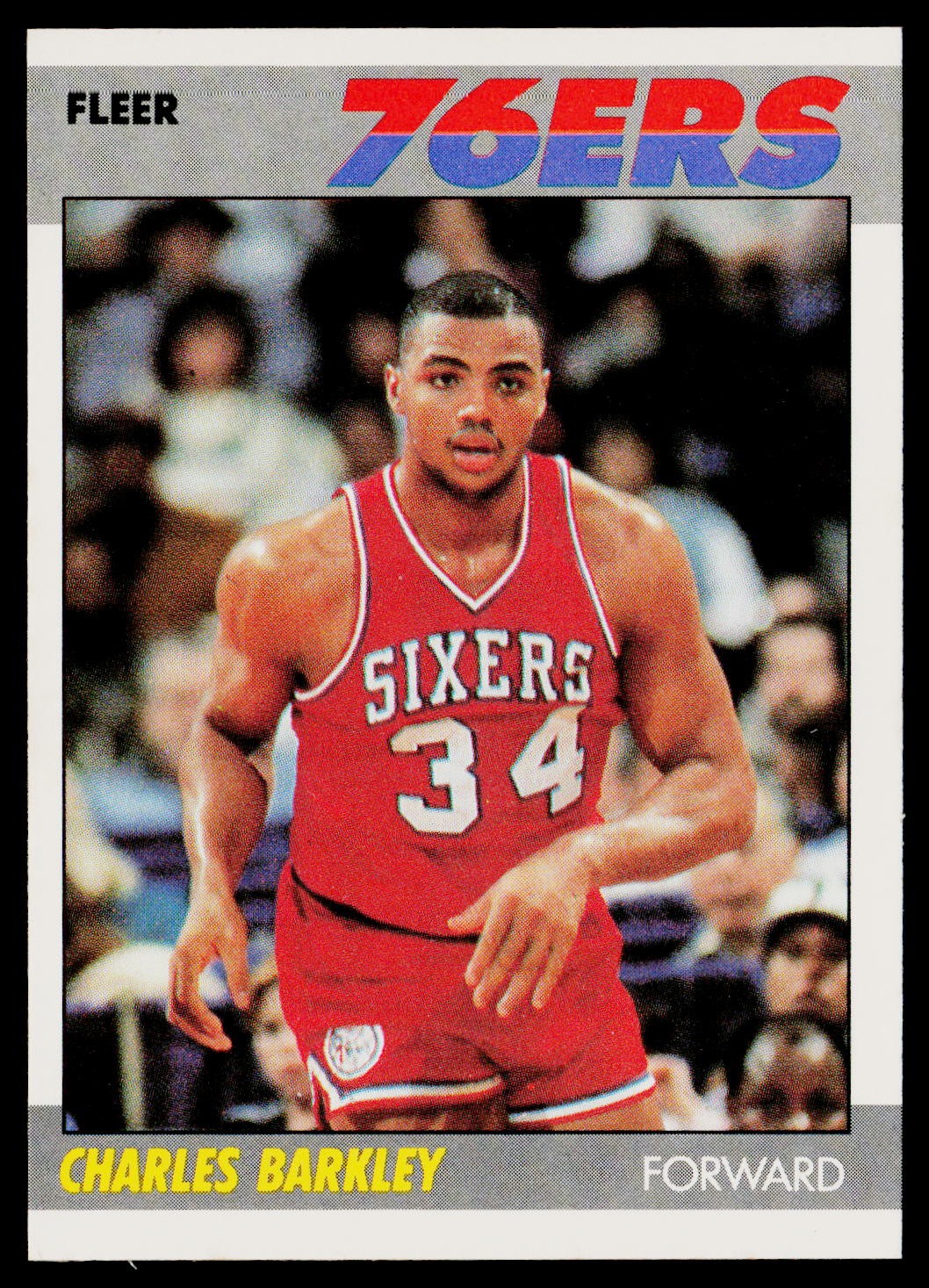 1987-88 Fleer #9 Charles Barkley Philadelphia 76ers