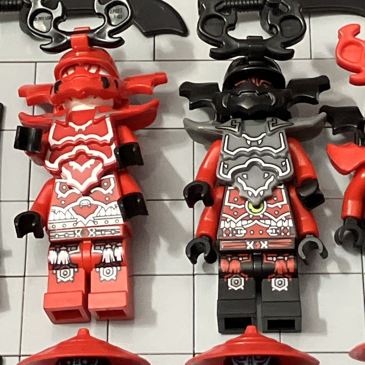 Lego Ninjago Stone Army Warrior Minifigure NJO0075 Set 70501 Lot
