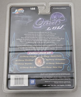Jada 1:64 Lowrider Series : Street Low 2001 Chevy Astro Van Die