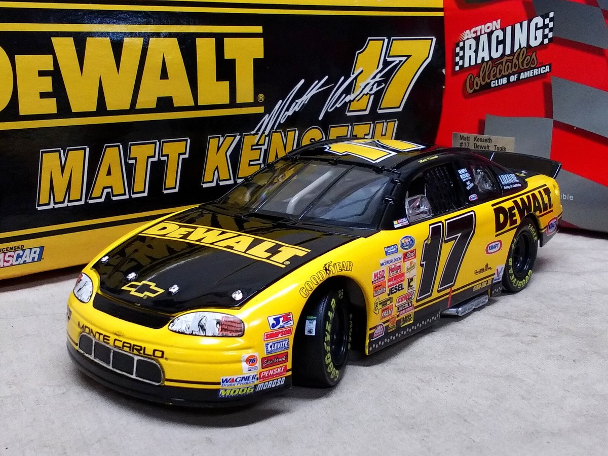 Vintage NASCAR #17 Matt Kenseth DeWALT 1999 Monte Carlo CW Bank 1