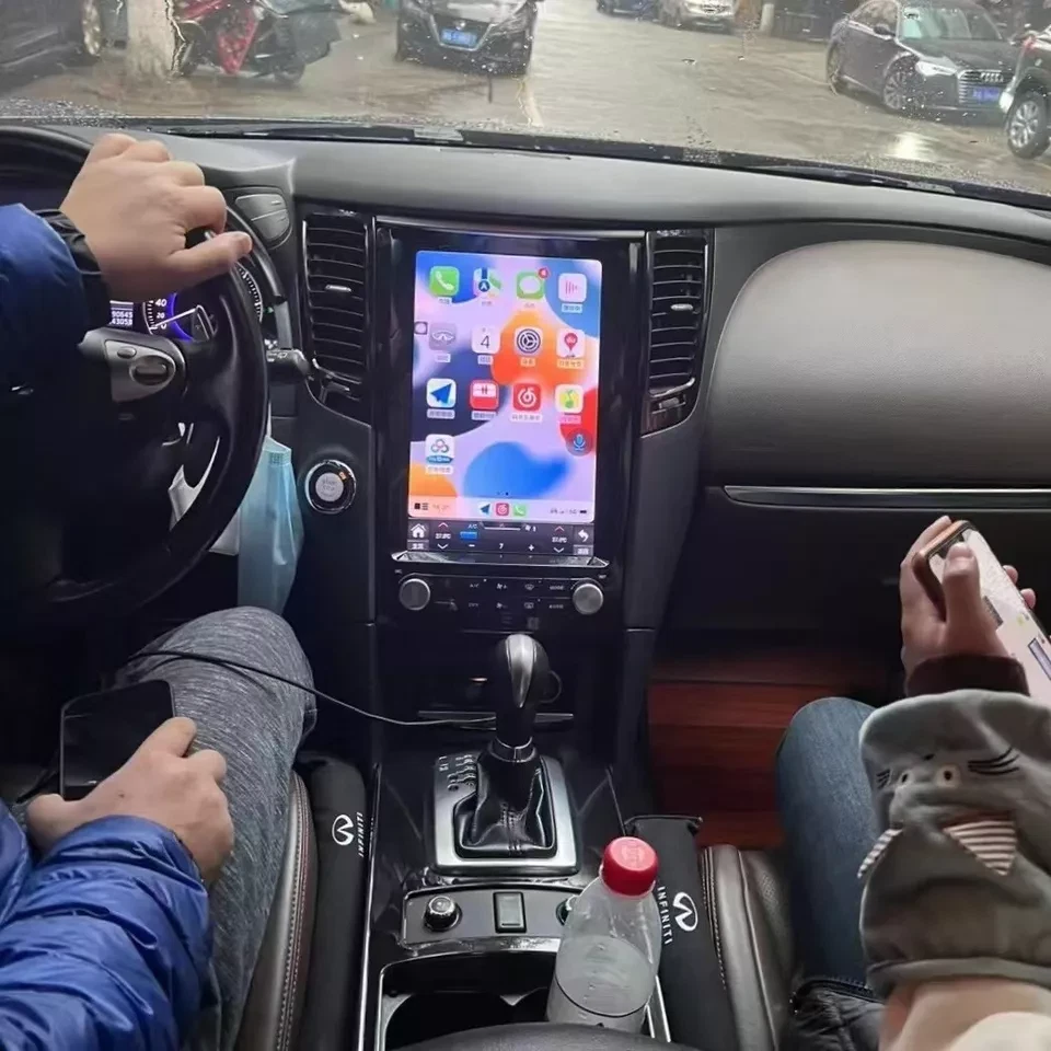 12.1" Android12 Car Carplay Radio Stereo GPS BT For Infiniti QX70/FX35 2011-2015 - Изображение 3 из 4