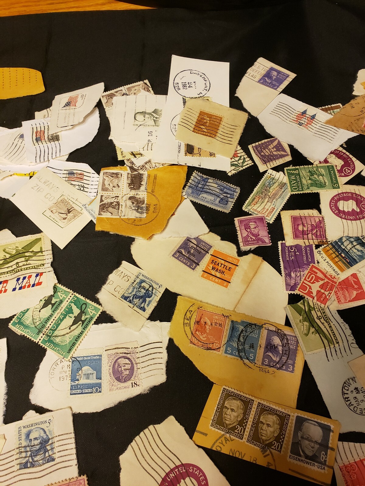 Large Mixed Lot Of Used Vintage Stamps eBay