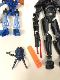 Bionicle Figures 70791 70200 8570 75121 LEGO Lot 4 Incomplete