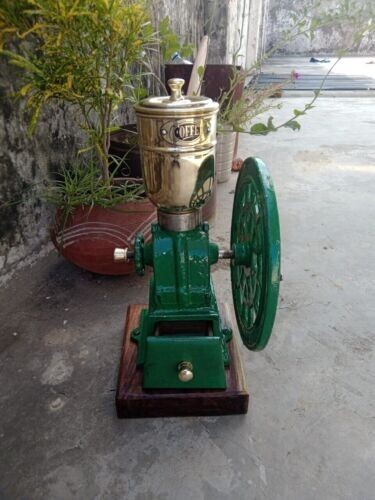 Vintage Aroma Cast-Iron Hand Crank Coffee Grinder PARIS, LONDON, SYDNEY - Picture 7 of 9
