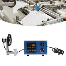 Digital Length Meter Counter with 400P Encoder and Dual Relay Outputs