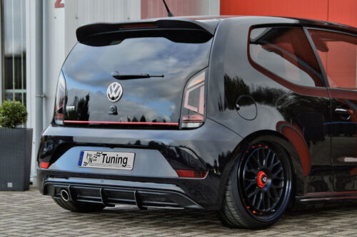 Racing Heckansatz Heckeinsatz Diffusor aus ABS für VW UP GTI - Bild 1 von 4