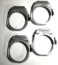 CANON AE-1 4pc lot FRONT COVER Face Plates Replacement Parts