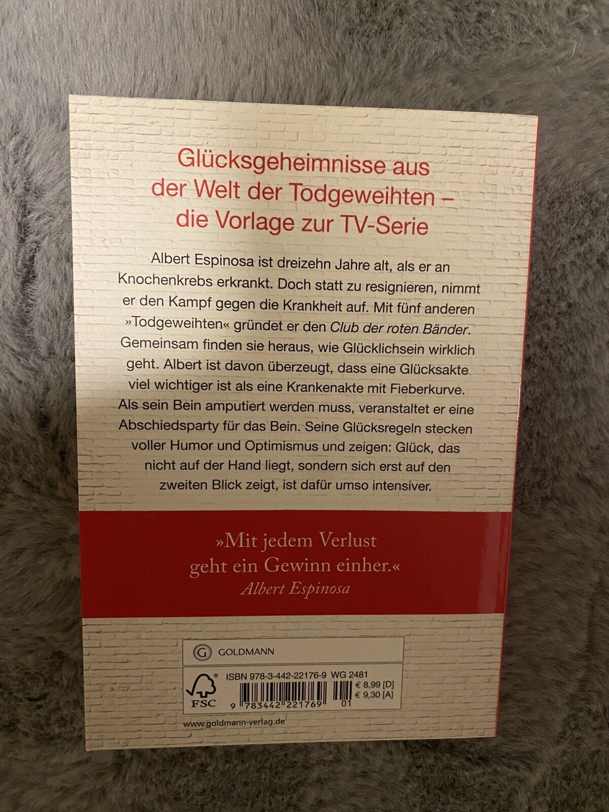 Thumbnail - Club Der Roten Bänder Von Albert Espinosa (2015, Taschenbuch)