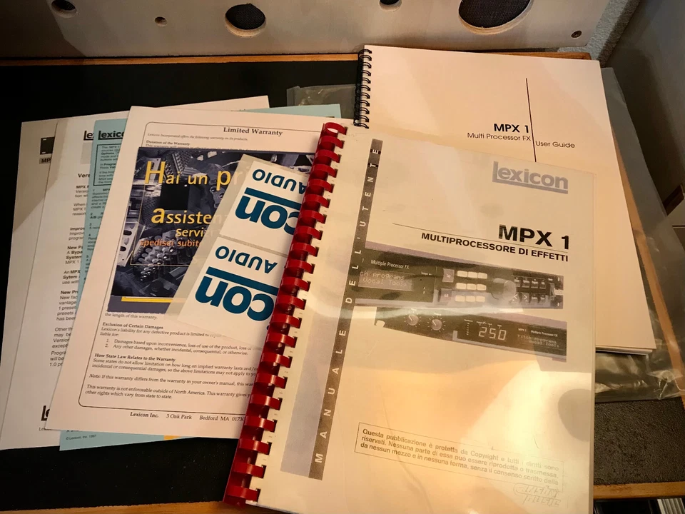 Multieffetto e Riverbero stereo Lexicon MPX 1 - Bild 2 von 2