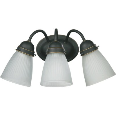 Quorum 3 Light Wall Mount, Old World - 5403-3-195
