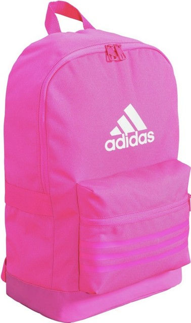 bright pink backpack