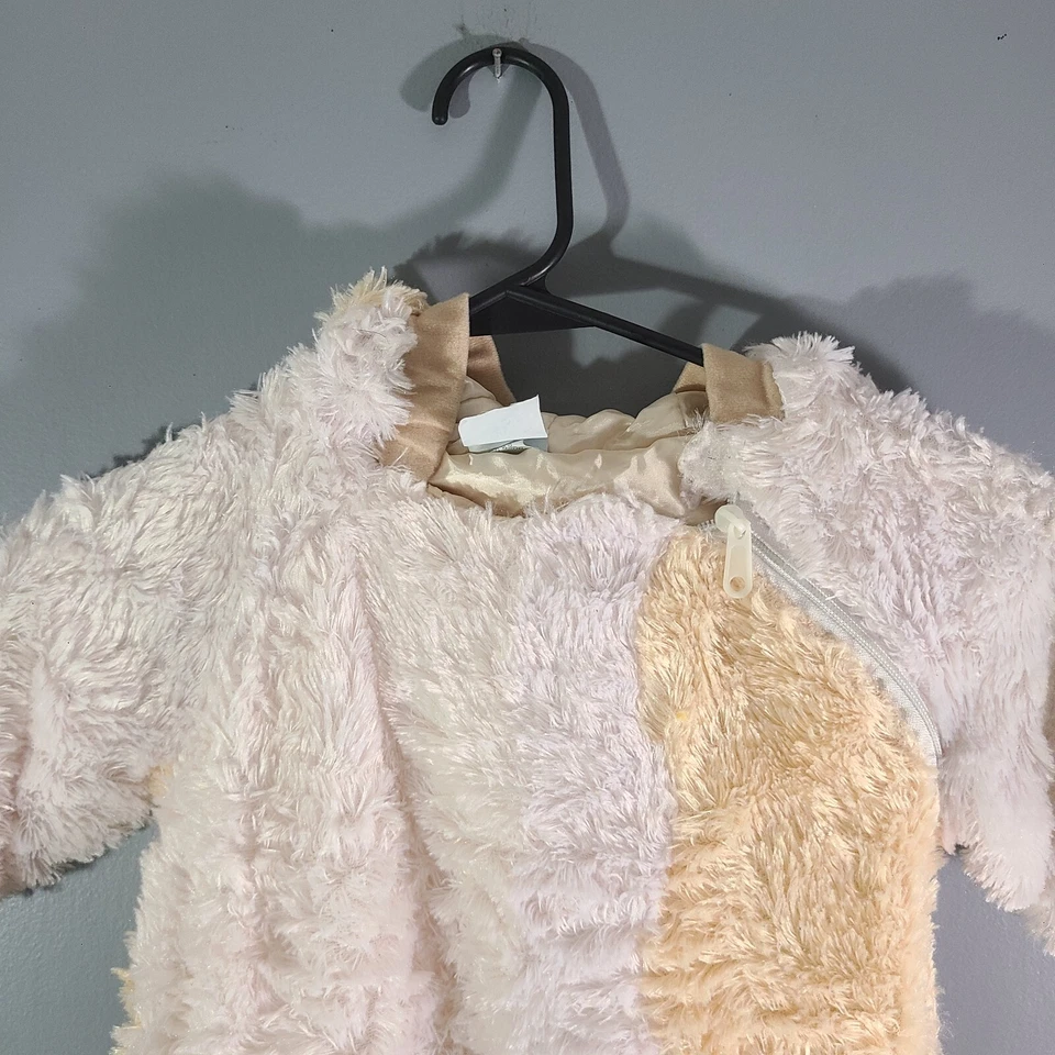 Objetivo 12-24 meses Disfraz de cachorro perro capucha de nieve traje Halloween perrito sudadera con capucha orejas Foto 2 de 4