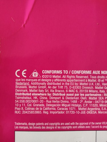 2010 Barbie PINK VOLKSWAGEN BEETLE & DOLL SET - Doors Open - New in Box - RARE - Picture 9 of 13