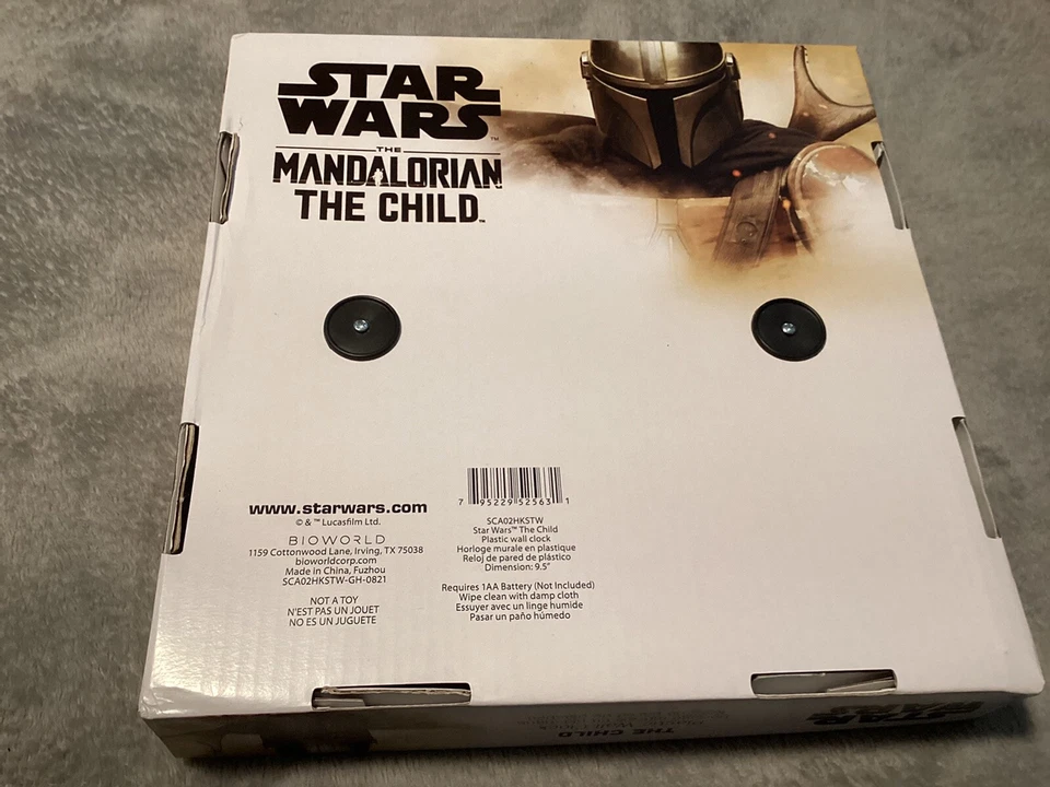 Reloj de pared Star Wars The Child 9,5" Foto 3 de 4