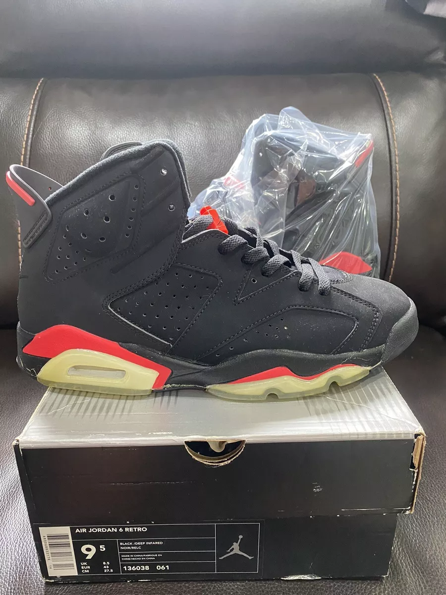 Air Jordan 6 Infared 2000 Retro Original OG Vintage Rare Brand New