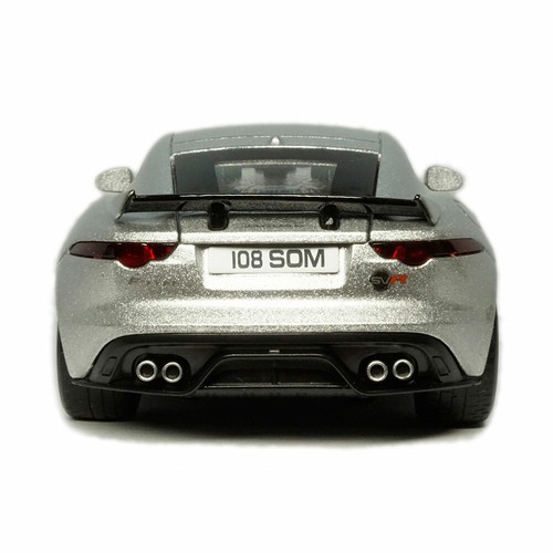 Jaguar F-Type 1:32 Scale Model Car Diecast Toy Vehicle Collection Gift Silver - Picture 8 of 12