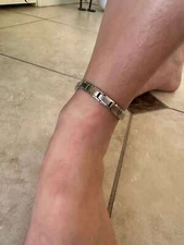 Thinnest Magnetic Anklet Bracelet Women Men Balance Energy Power Calm Love Joy 