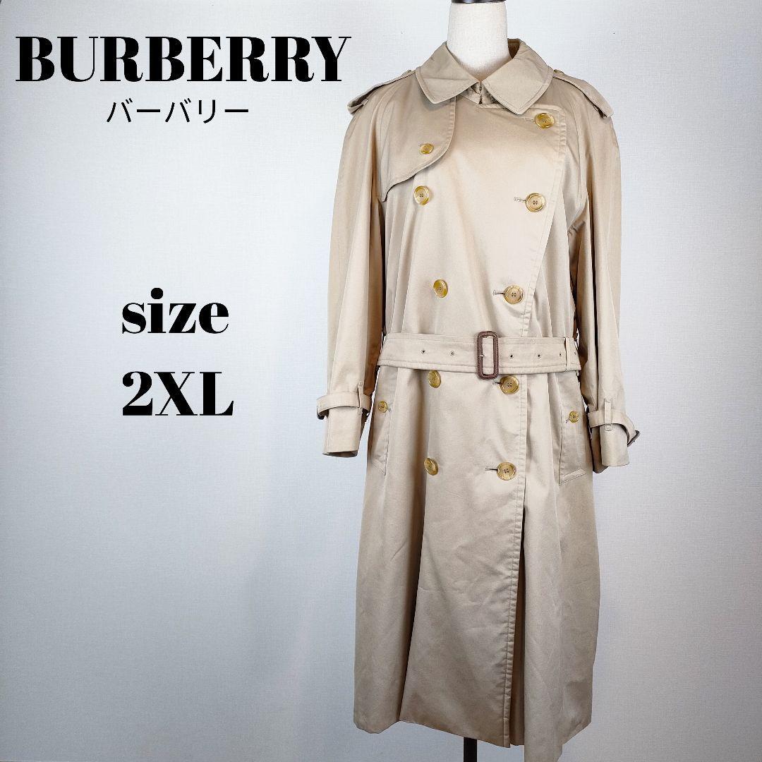 Burberry Long Coat with Liner Beige 2XL/L Women's Size Unused