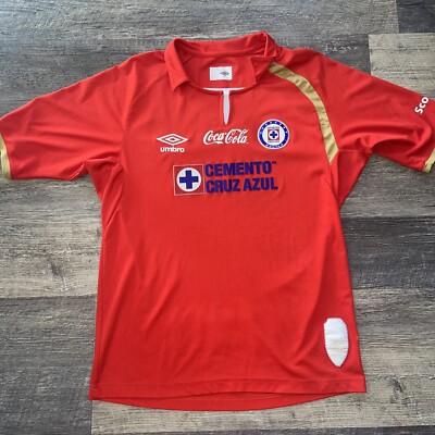 Umbro Cruz Azul Jersey Size Large #62 Team Issue | eBay