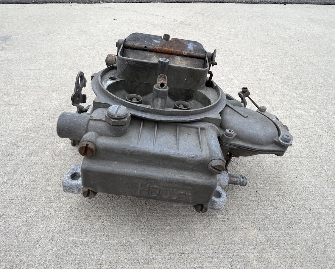Vintage Holley 4160 4BBL Carburetor 600CFM Needs Rebuild / For Parts
