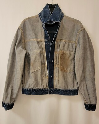 Vintage Levi 507XX BIG E Jacket 50s 60s Selvedge Type 2 Dark