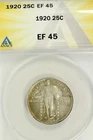 1920 Standing Liberty Quarter : ANACS EF45