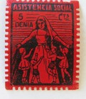 Spain Set of 2 Social Assistence 5cts Denia Civil War Stamps, MNH — photo 2