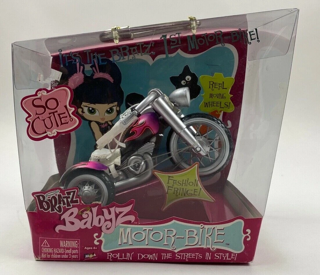 Bratz Baby Babyz Motor Bike Tricycle Motorcycle Retired