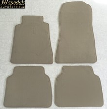 Fußmatten Autoteppiche für Mercedes 190E W201 Bj. 1982-1993 4tlg Beige Velours