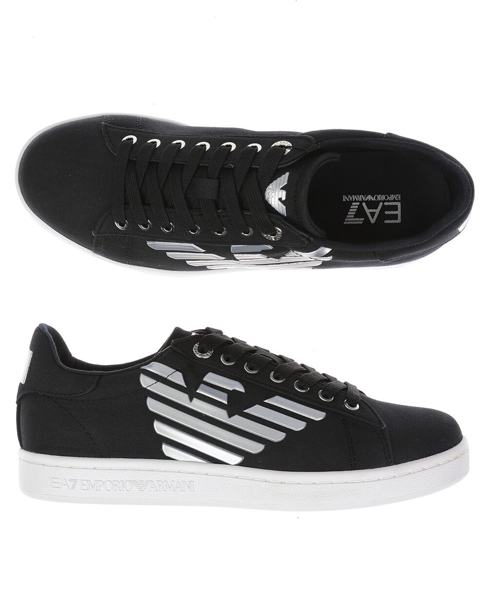 軽井沢アウトレット　昨年購入EMPORIO ARMANI Emporio Armani Ea7 Shoes Sneaker Man Black X8X001 XK124 N629 Sz. 5