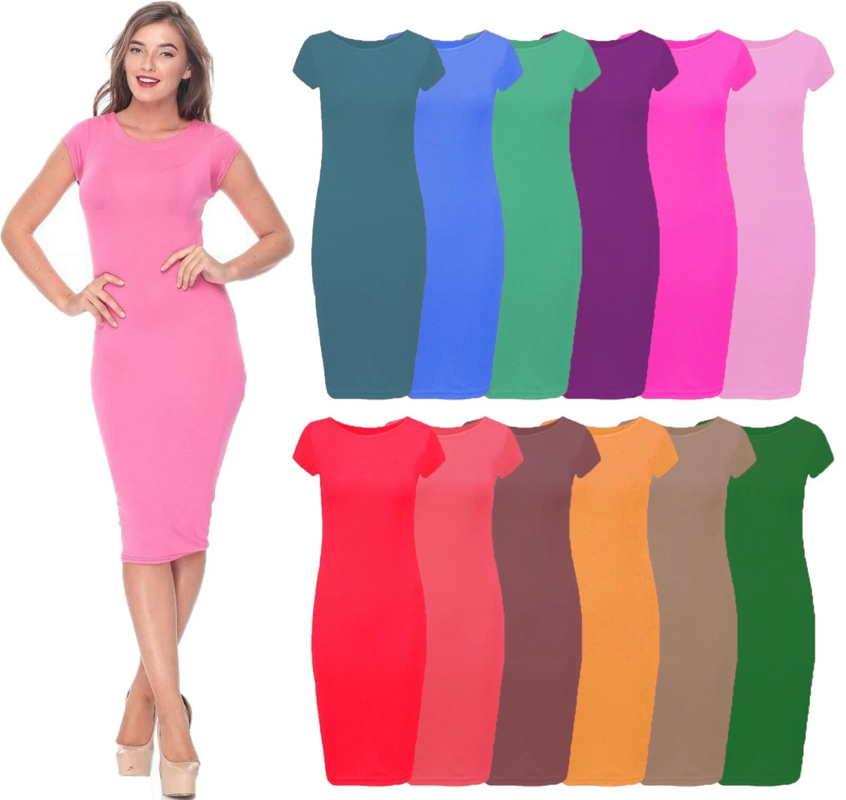 Plus size hotsell bandage dress uk