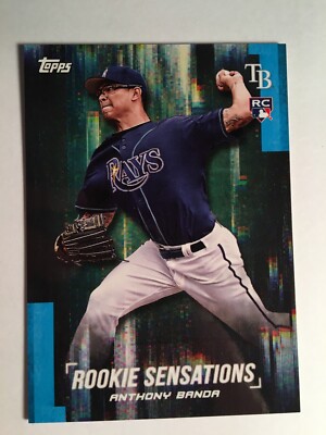 2018 Topps On Demand Exclusive Rookie Sensations RC Anthony Banda Rays 19