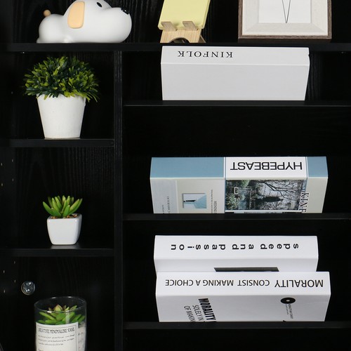 Estantes de almacenamiento de gabinete plegables para mesa de escritura de escritorio de computadora flotante - Imagen 8 de 15