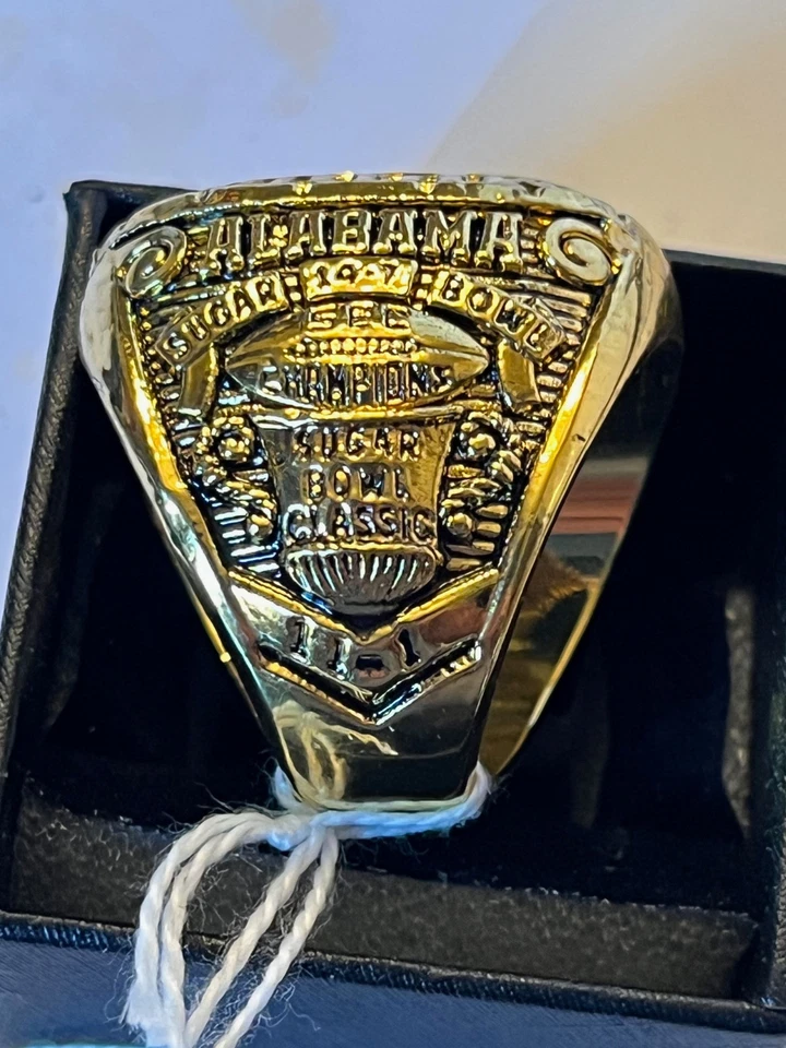 1978 ALABAMA Crimson Tide Championship Ring Réplica, Bryant - Imagem 4 de 4