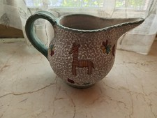 Deruta  Etrusca brocca  bricchetto ceramica maiolica