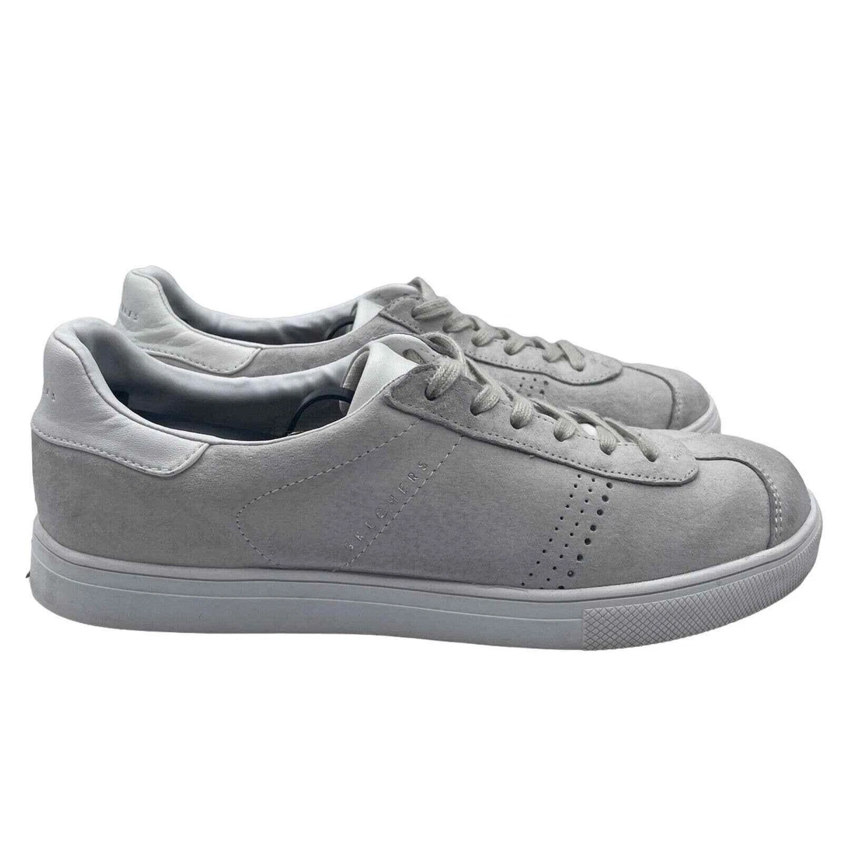 Skechers Street Premium Memory Foam Los Angeles Shoes Lace Up Gray Women  Size 9 | eBay
