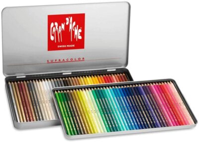 Caran D'Ache Supracolor Soft Pencils - Verschiedene Farben (80er Dose)