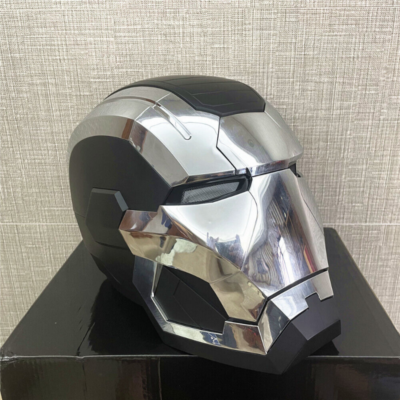Mk5 1:1 Helmet Mask War Machine Iron Man Voice-controlled Wearable