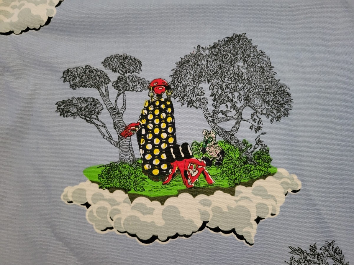 Walter Van Beirendonock Limited Edition Blue Ikea Fabric Glodande