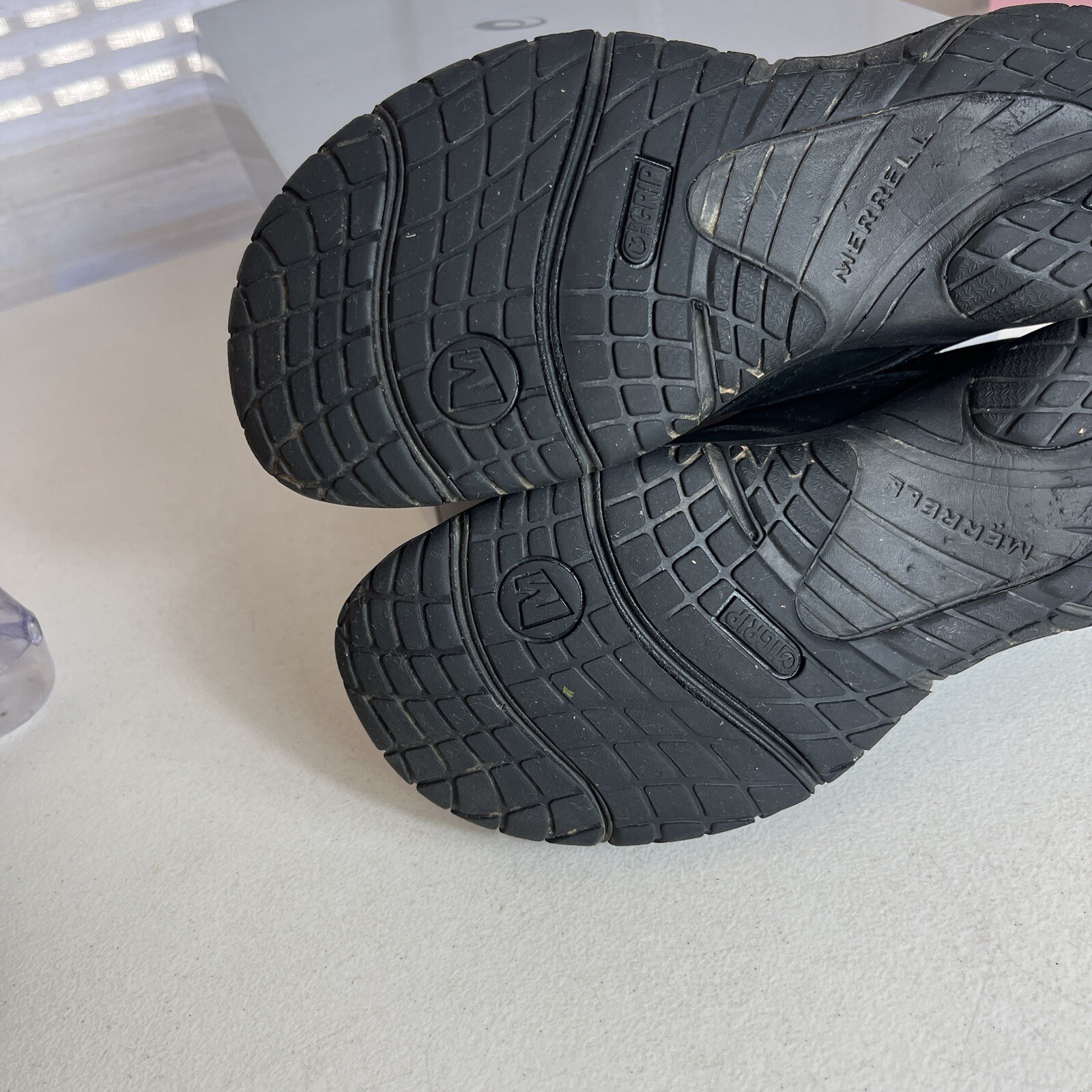 Merrell Encore Eclipse Black Leather Clogs Mules … - image 8