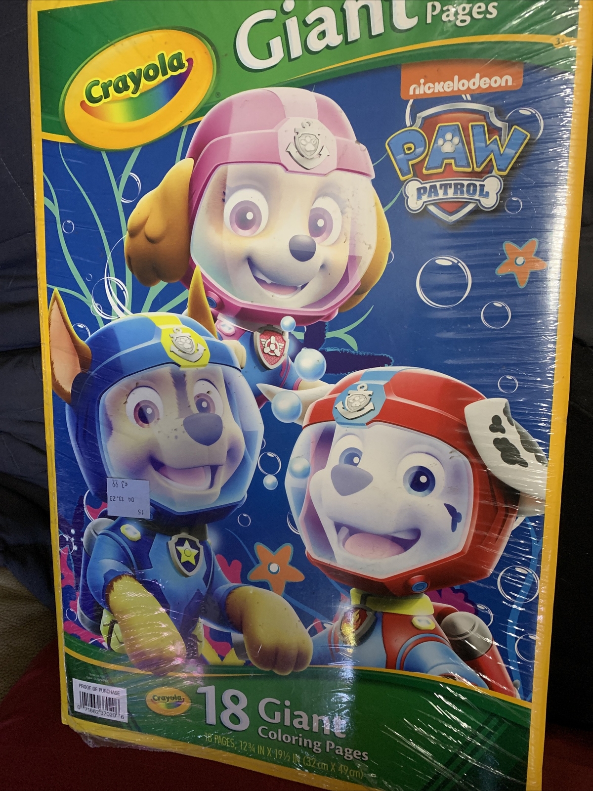 Crayola Giant Coloring Pages, Paw Patrol Underwater Rescue, | eBay