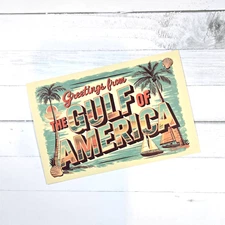 Set of 3 Postcards Gulf of America 4"x6" Lot New Fun Beach Mail