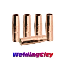 WeldingCity® 5-pk MIG Welding Gun Nozzle 23-62-F 5/8" for Tweco Lincoln 200-400A