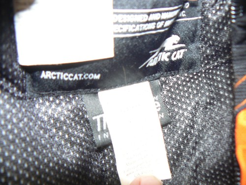 Arcticwear Arctic Cat Jacket Women Small Junior Large 14 Orange Sno Pro Racing - Bild 5 von 11