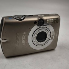 Canon Digital Ixus 900 Ti PC1206 f/2.8 10.0 MP Camera For Parts Silver