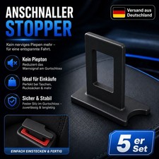 Universal Gurtschloss-Platzhalter f&uuml;r Gep&auml;ck auf dem Beifahrersitz &ndash; 5 St&uuml;ck
