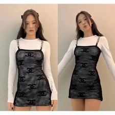 NWT Chanel 2022 2023 - Black & White 2 Pc Dress Set XS