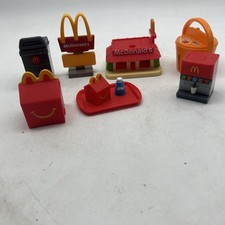 2025 Lil McDonald  s Toy Set Lot Of 6 Miniature McDonald  s Toys
