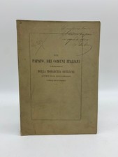 Del papato, dei Comuni italiani e segnatamente della monarchia siciliana