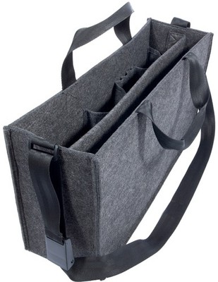 sigel Business-Filztasche Desk Sharing Bag Größe: L grau